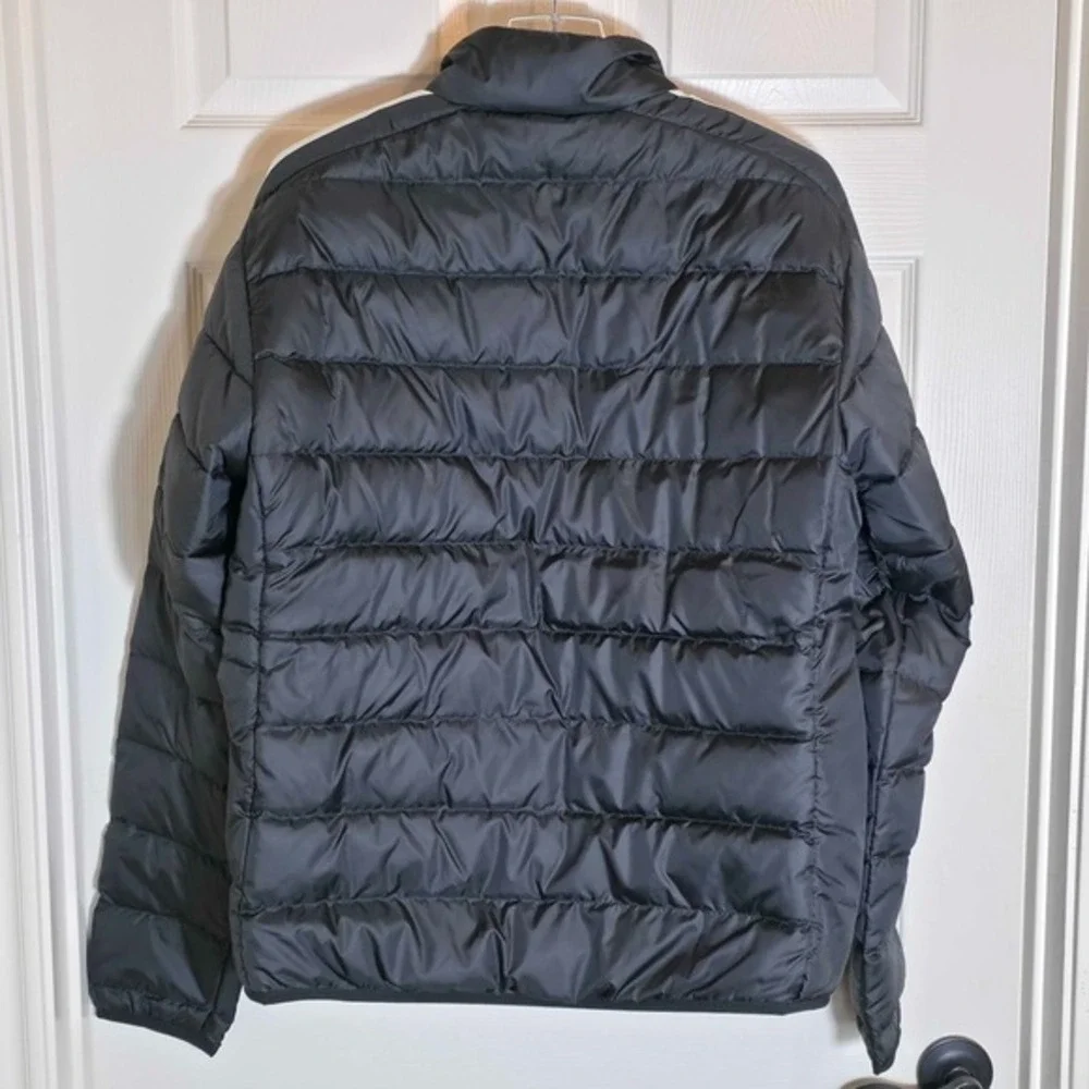 Adidas Essentials Down Filled Polyester Black Jacket Men's Size Large GH4589 NEW
